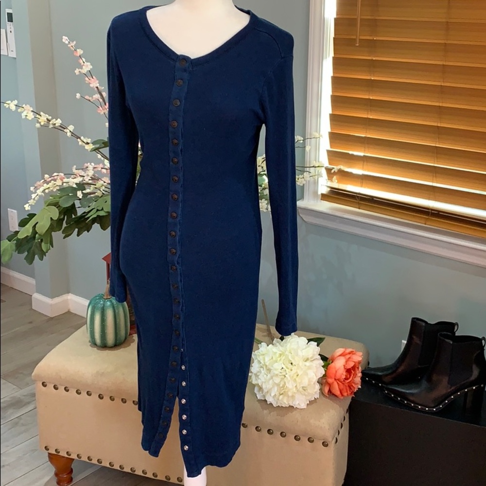 Guess navy blue dress